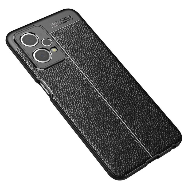 Kuori OnePlus Nord CE 2 Lite 5G Litchin Nahkatyyli