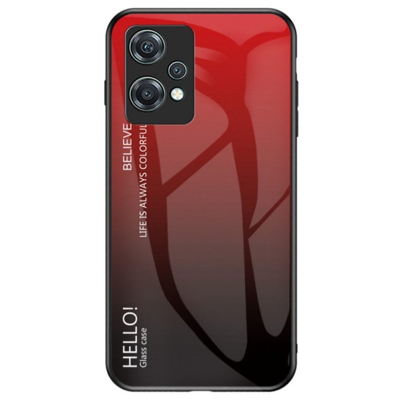 Kuori OnePlus Nord CE 2 Lite 5G Tempered Glass Hei