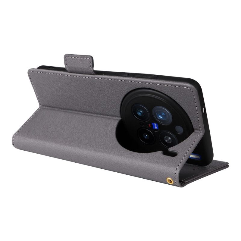 Kotelot Vivo X200 Pro Keinonahkainen Ranneke