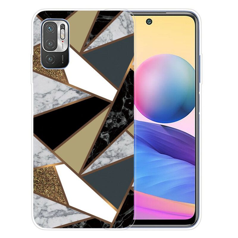 Case Xiaomi Redmi Note 10 5G / Poco M3 Pro 5G Geometrinen Marmori
