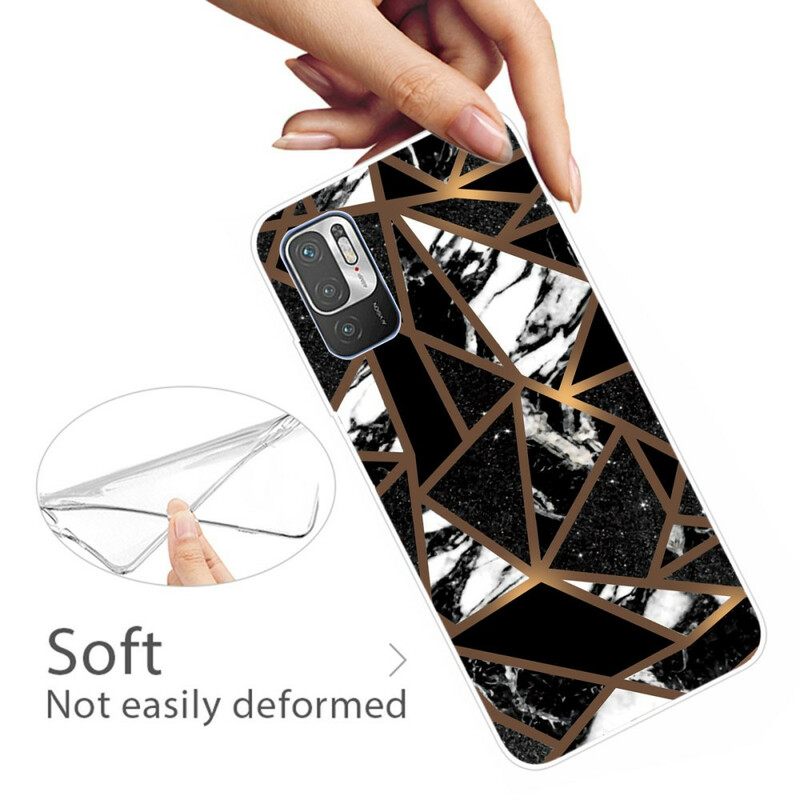Case Xiaomi Redmi Note 10 5G / Poco M3 Pro 5G Geometrinen Marmori