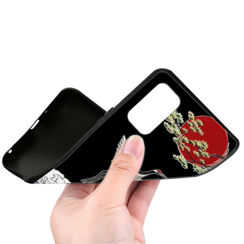 Case Xiaomi Redmi Note 10 5G / Poco M3 Pro 5G Lintu Ja Kukka