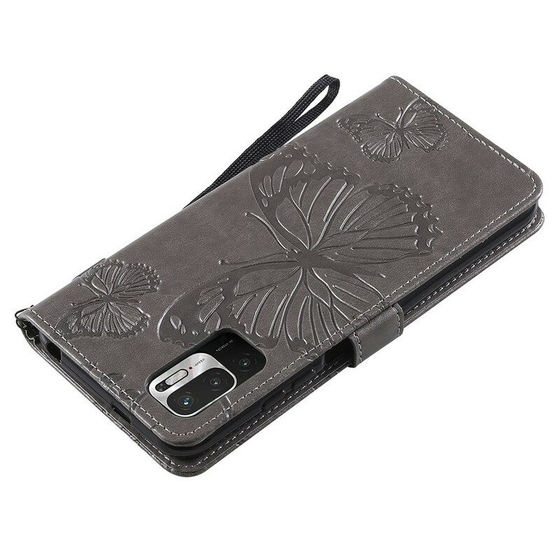 Kotelot Xiaomi Redmi Note 10 5G / Poco M3 Pro 5G Giant Butterflies