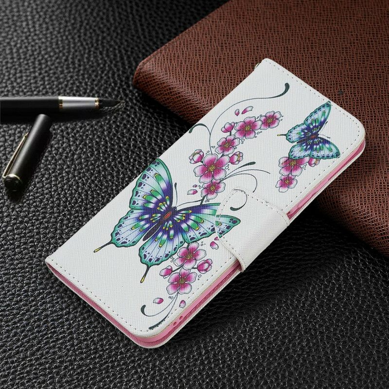 Kotelot Xiaomi Redmi Note 10 5G / Poco M3 Pro 5G Ihanat Perhoset
