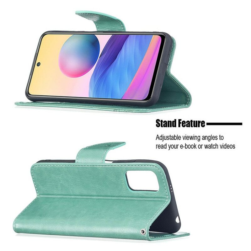 Kotelot Xiaomi Redmi Note 10 5G / Poco M3 Pro 5G Suojaketju Kuori Butterflies Painettu Hihna