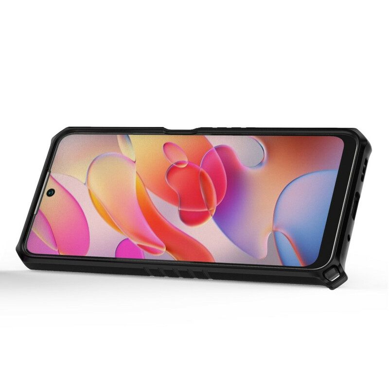 Kuori Xiaomi Redmi Note 10 5G / Poco M3 Pro 5G Honeycomb Renkaalla