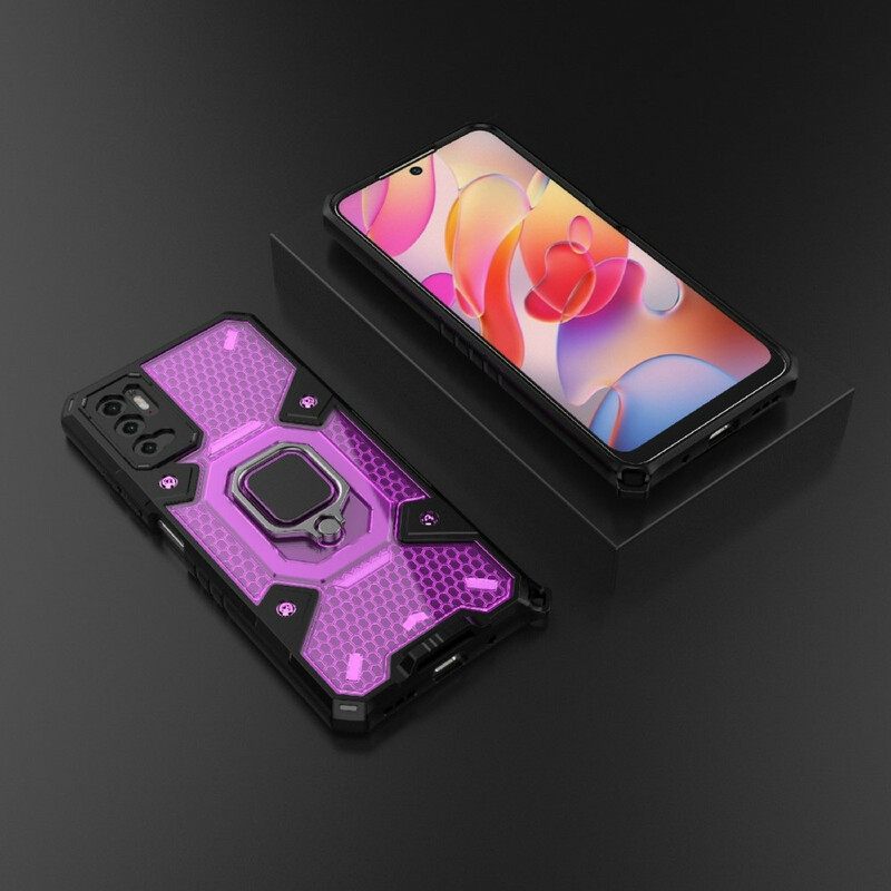 Kuori Xiaomi Redmi Note 10 5G / Poco M3 Pro 5G Honeycomb Renkaalla