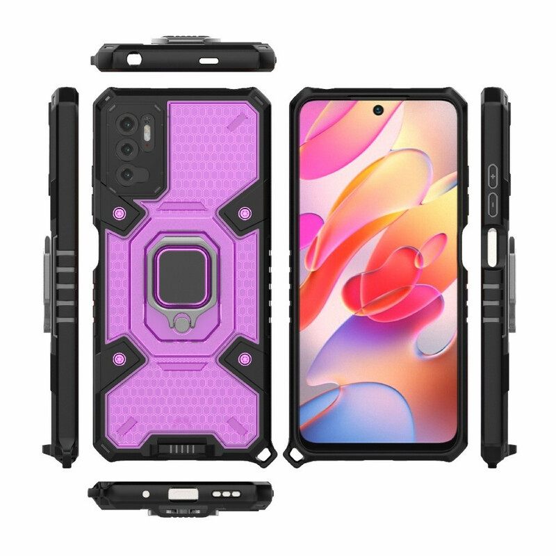 Kuori Xiaomi Redmi Note 10 5G / Poco M3 Pro 5G Honeycomb Renkaalla
