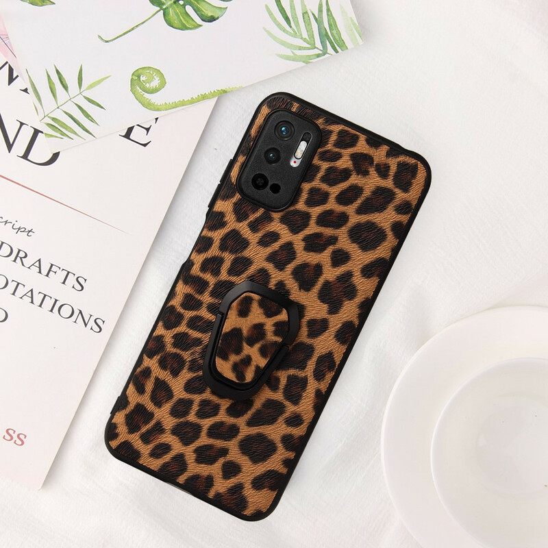 Kuori Xiaomi Redmi Note 10 5G / Poco M3 Pro 5G Leopard Ring Tuki
