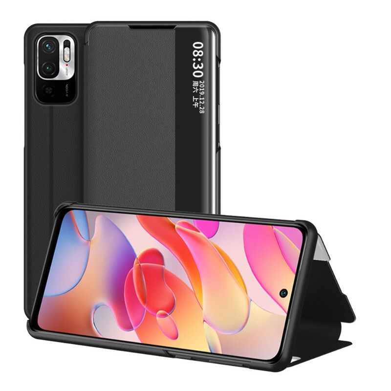 Puhelinkuoret Xiaomi Redmi Note 10 5G / Poco M3 Pro 5G Textured Leather Effect