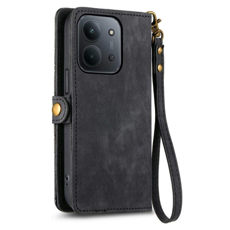 Kotelot Poco C85 Geometrinen Lompakko Suojakuori