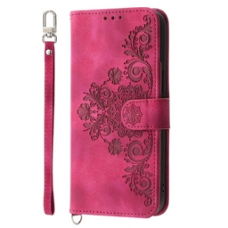 Kotelot Poco C85 Mokkanahkainen Pitsiefekti