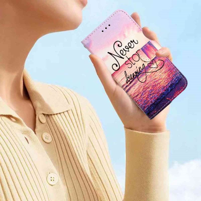 Kotelot Poco C85 Puhelinkuoret Älä Koskaan Lopeta Unelmointia