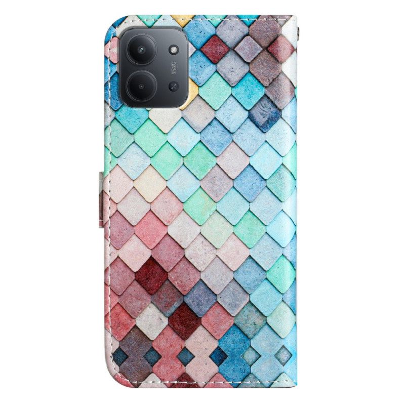 Kotelot Poco C85 Puhelinkuoret Ruudukko