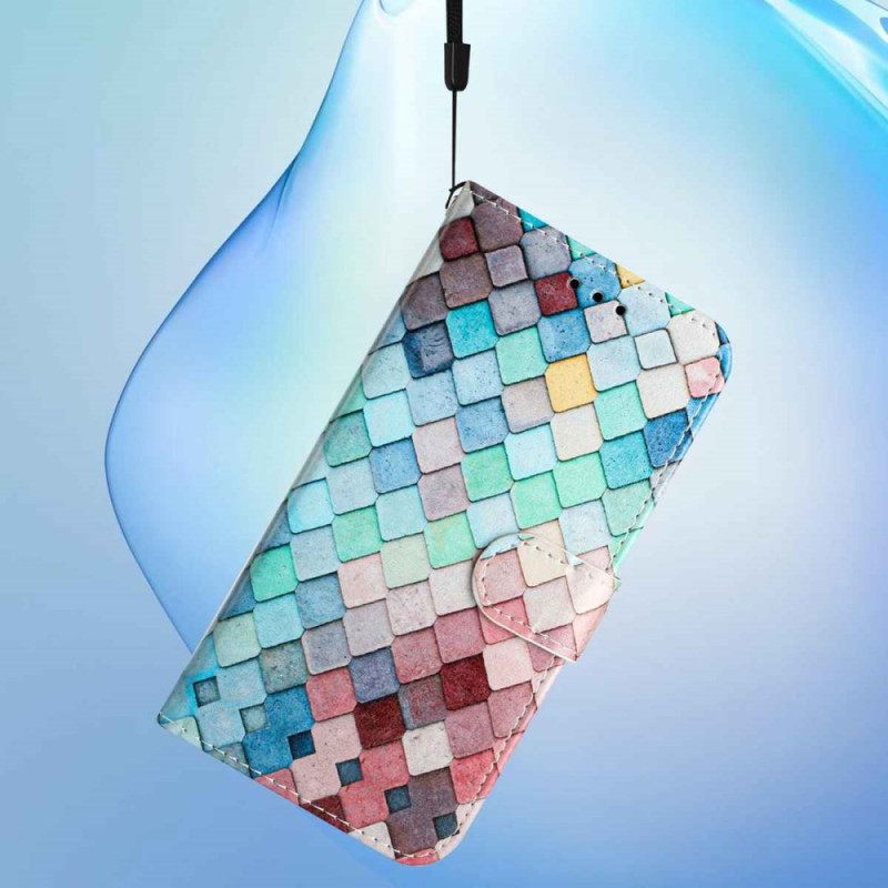 Kotelot Poco C85 Puhelinkuoret Ruudukko