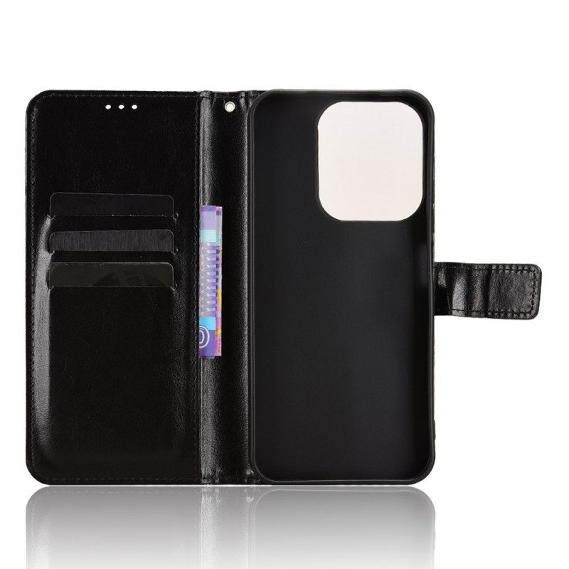 Kotelot Poco C85 Räikeä Keinonahka Suojakuori