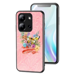 Kuori Poco C85 Karkaistusta Lasista Valmistettu Perhonen