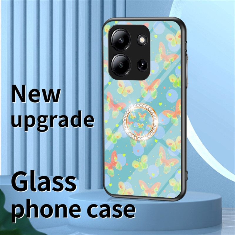 Kuori Poco C85 Karkaistusta Lasista Valmistettu Perhonen