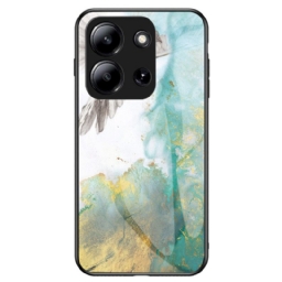 Kuori Poco C85 Marmorikuvioinen Karkaistu Lasi Suojakuori