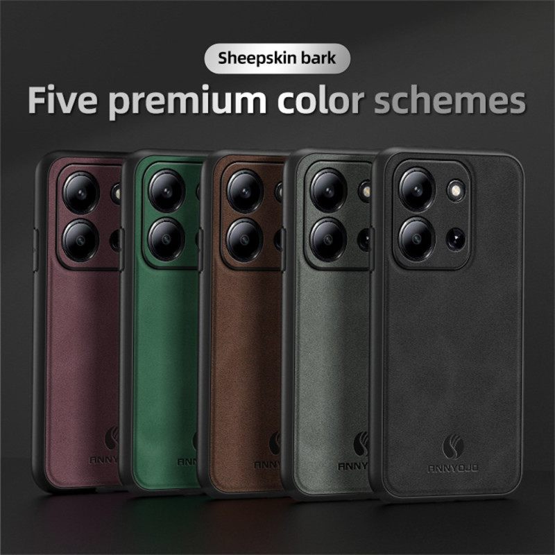 Kuori Poco C85 Nahkakuvioinen