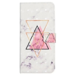 Nahkakotelo Poco C85 Kolmiot