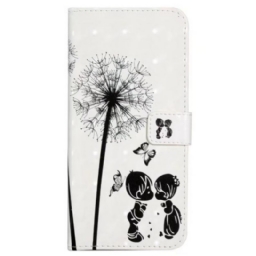 Nahkakotelo Poco C85 Voikukan Rakkaus