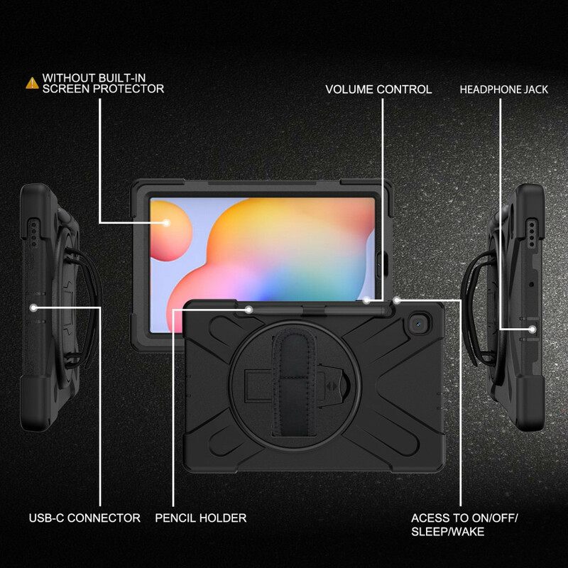 Case Samsung Galaxy Tab S6 Lite Monitoiminen