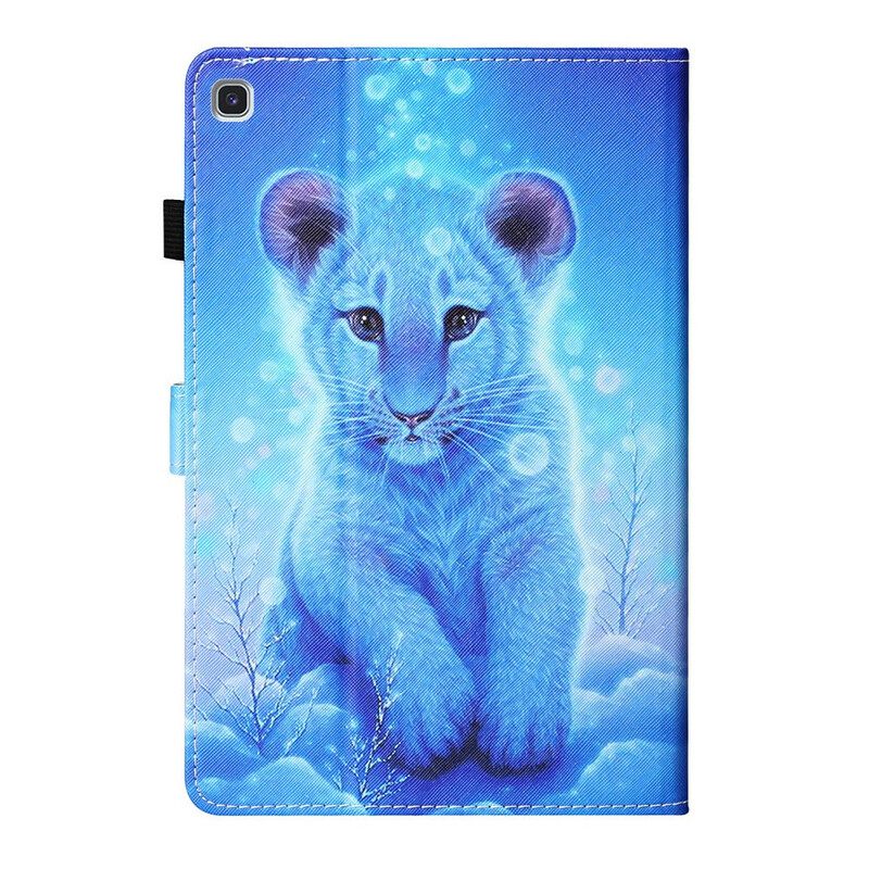 Kotelot Samsung Galaxy Tab S6 Lite Baby Tiger