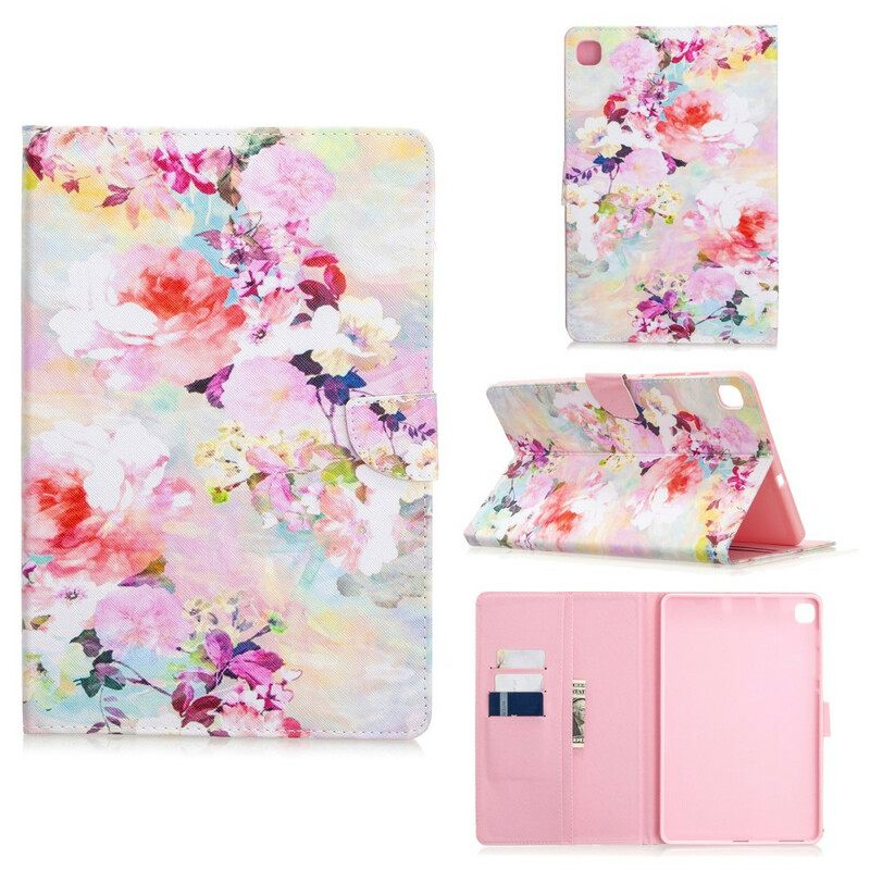 Kotelot Samsung Galaxy Tab S6 Lite Kukkasarja