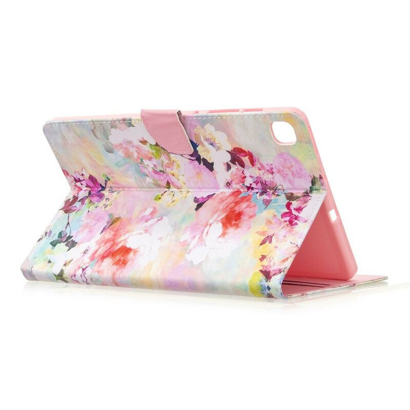 Kotelot Samsung Galaxy Tab S6 Lite Kukkasarja