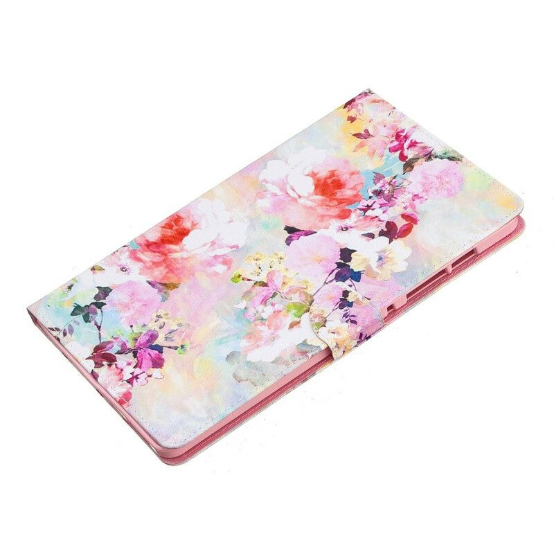 Kotelot Samsung Galaxy Tab S6 Lite Kukkasarja