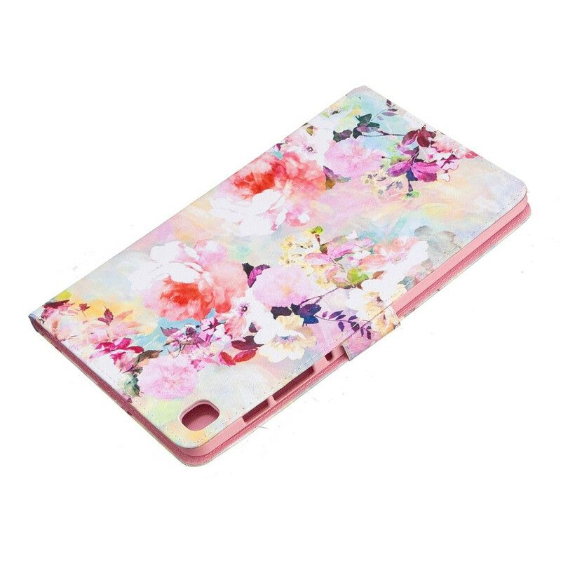 Kotelot Samsung Galaxy Tab S6 Lite Kukkasarja