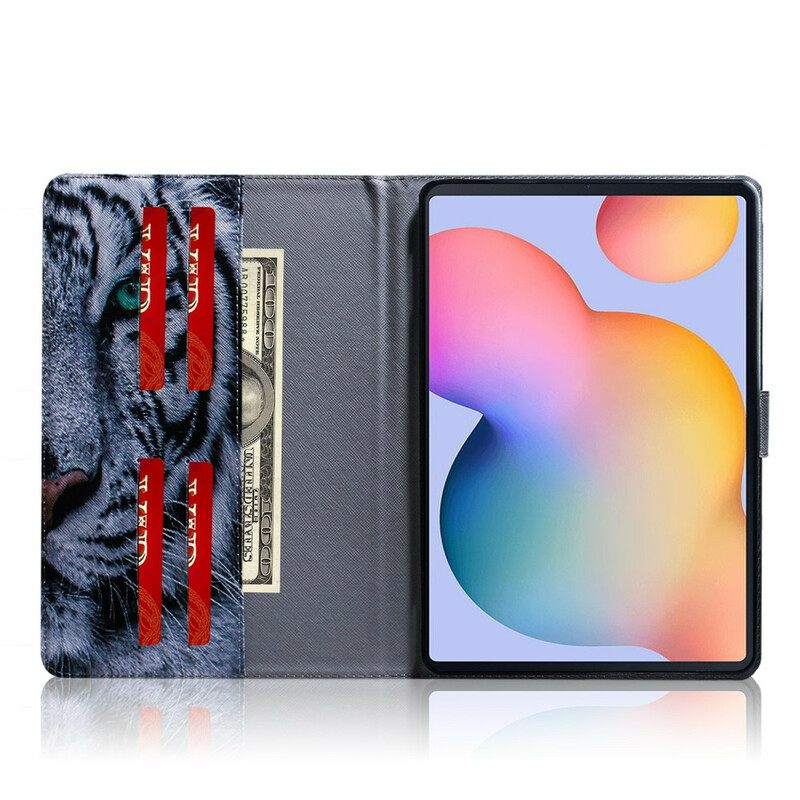 Kotelot Samsung Galaxy Tab S6 Lite Tiger Head