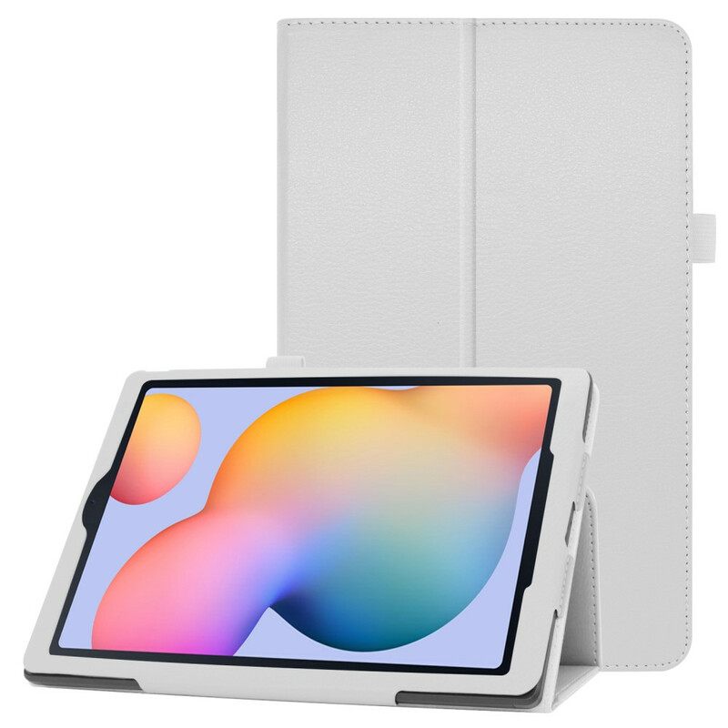 Nahkakotelo Samsung Galaxy Tab S6 Lite 2 Litchi Tekonahkaläpät