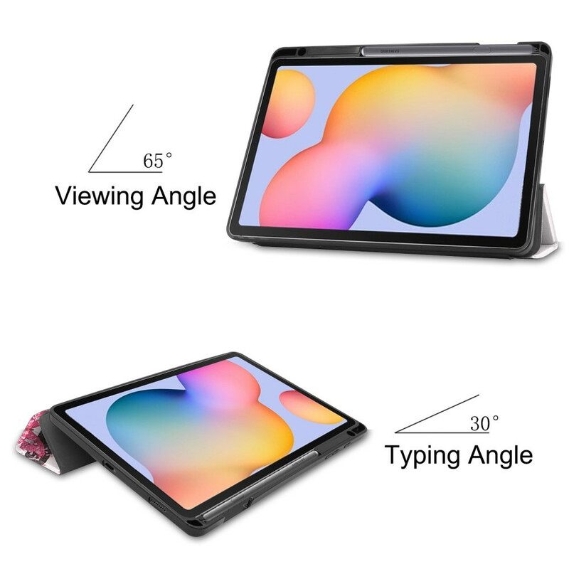 Puhelinkuoret Samsung Galaxy Tab S6 Lite Kukkakeiju Kynäteline