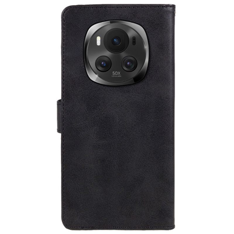Nahkakotelo Honor Magic 6 Pro Nahkatyyli