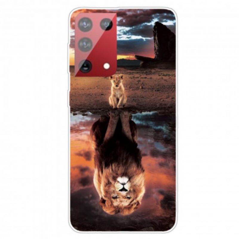 Case Samsung Galaxy S21 Ultra 5G Lion Cubin Unelma