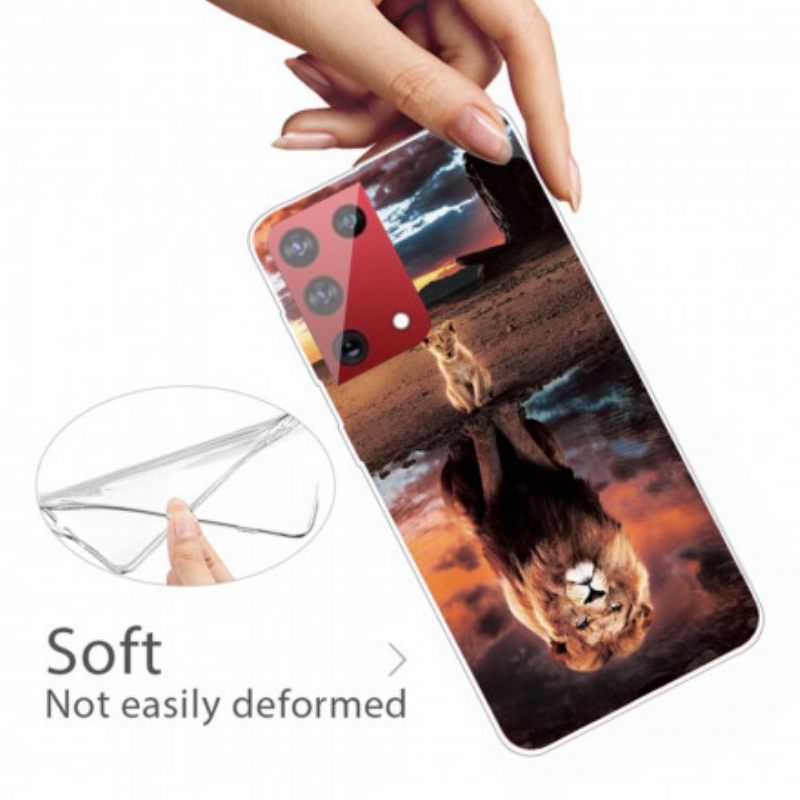Case Samsung Galaxy S21 Ultra 5G Lion Cubin Unelma