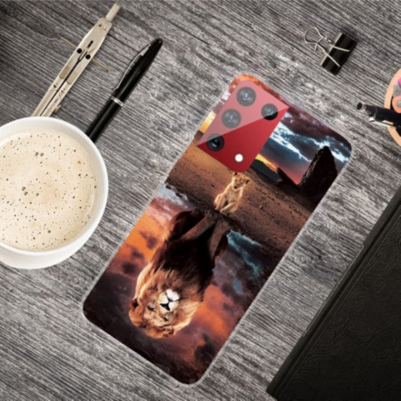 Case Samsung Galaxy S21 Ultra 5G Lion Cubin Unelma