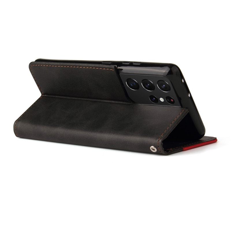 Flip Case Samsung Galaxy S21 Ultra 5G Bicolor