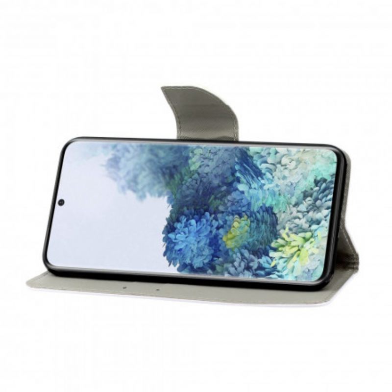 Flip Case Samsung Galaxy S21 Ultra 5G Patchwork Mandalas Kaulanauhalla