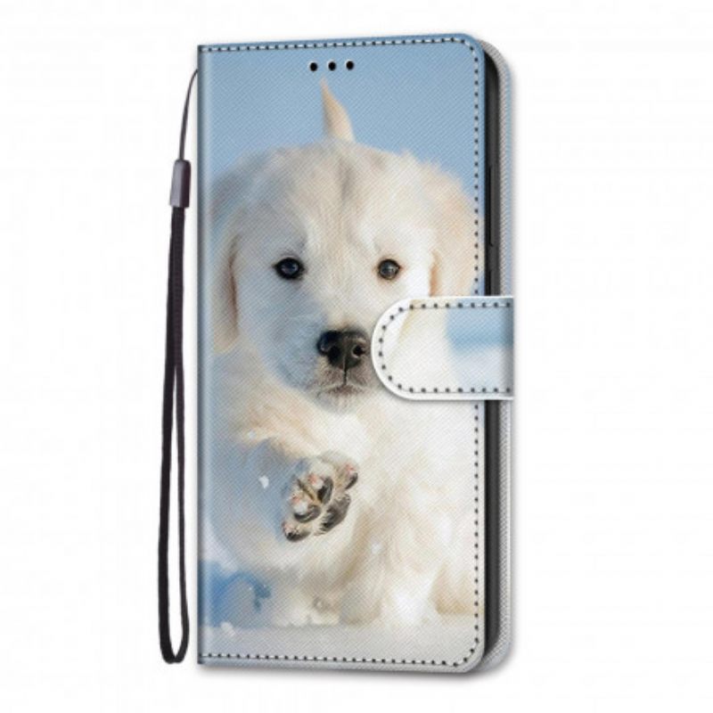 Flip Case Samsung Galaxy S21 Ultra 5G Söpö Koira