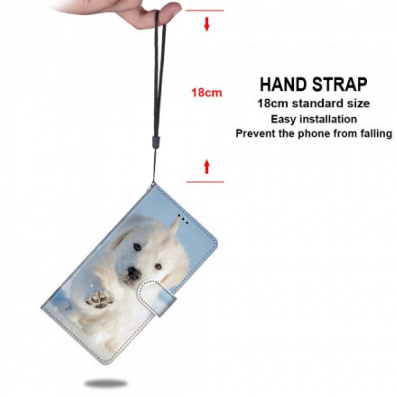 Flip Case Samsung Galaxy S21 Ultra 5G Söpö Koira