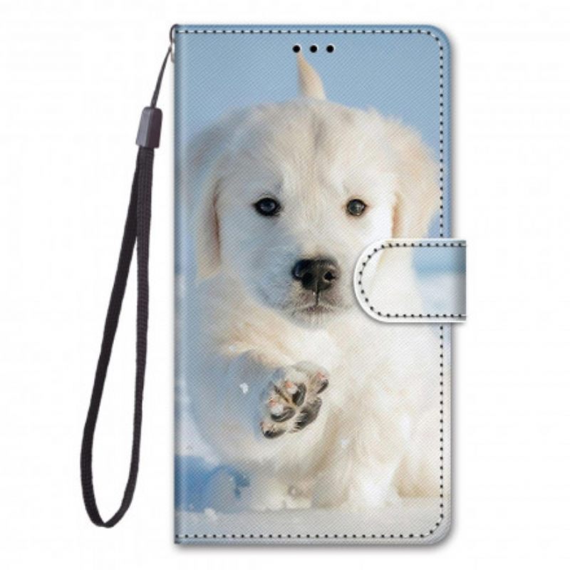 Flip Case Samsung Galaxy S21 Ultra 5G Söpö Koira