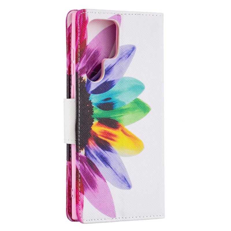 Kotelot Samsung Galaxy S21 Ultra 5G Flower Watercolour