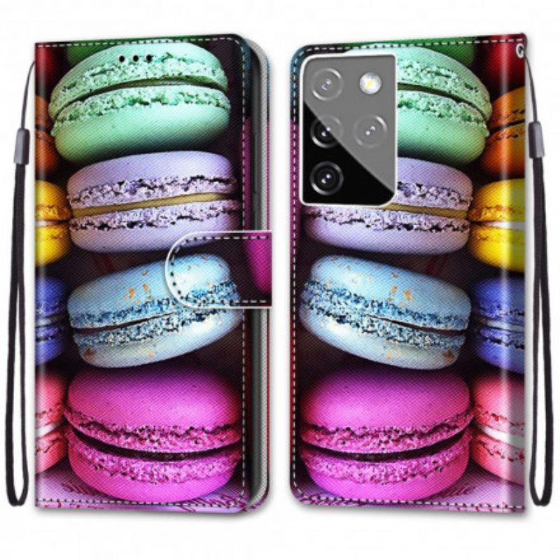 Kotelot Samsung Galaxy S21 Ultra 5G Macarons
