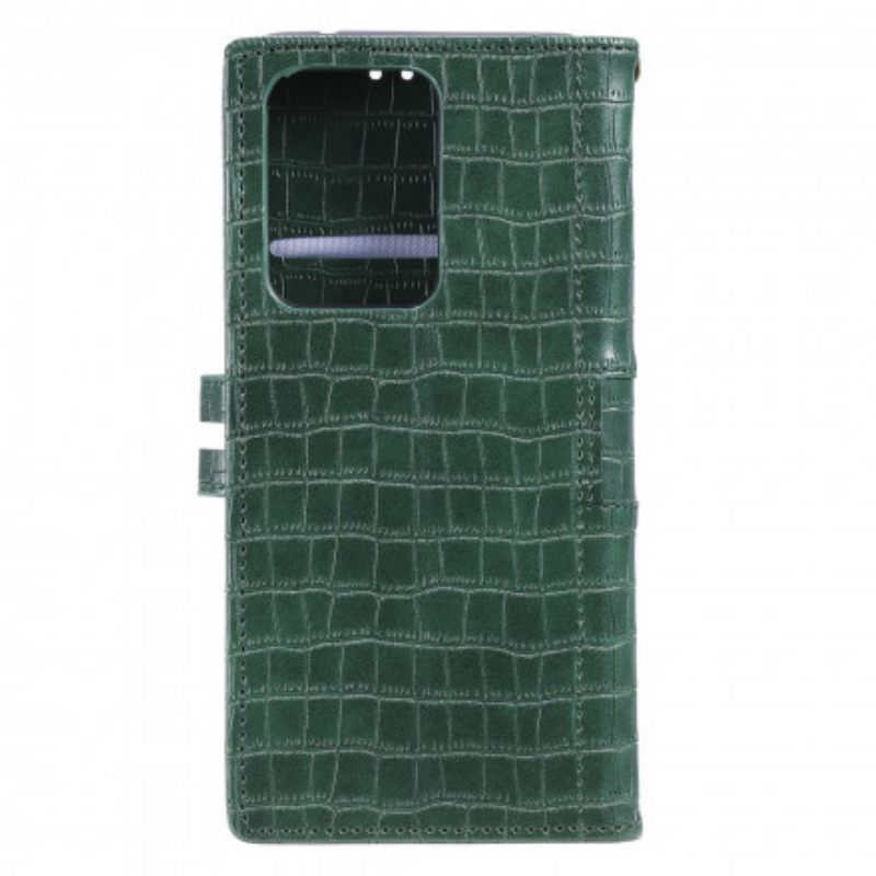 Kotelot Samsung Galaxy S21 Ultra 5G Täysin Croc