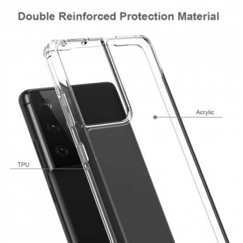 Kuori Samsung Galaxy S21 Ultra 5G Clear Crystal