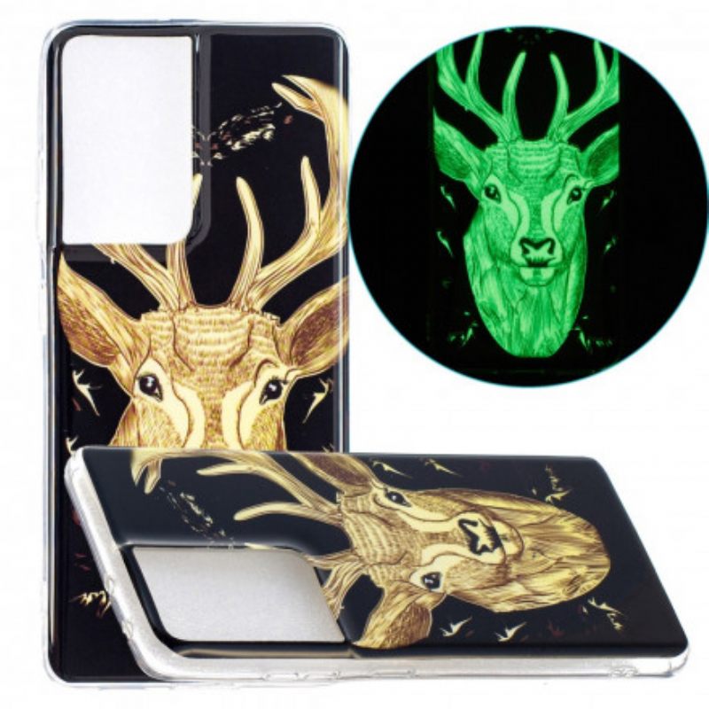 Kuori Samsung Galaxy S21 Ultra 5G Fluorescent Majestic Stag