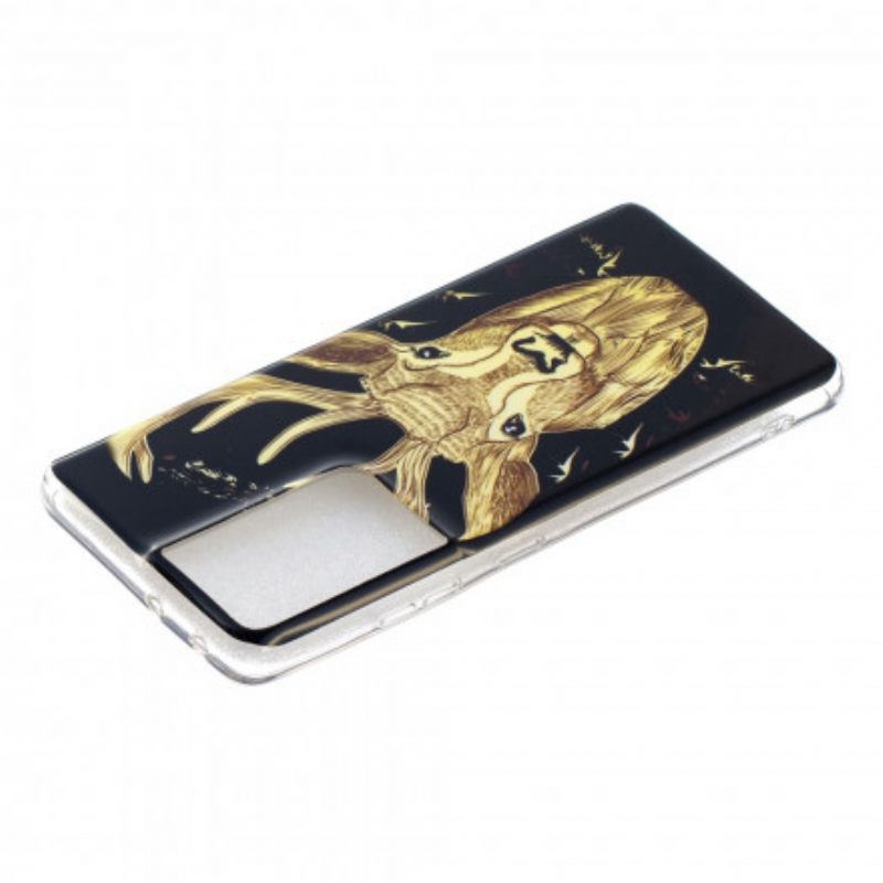 Kuori Samsung Galaxy S21 Ultra 5G Fluorescent Majestic Stag
